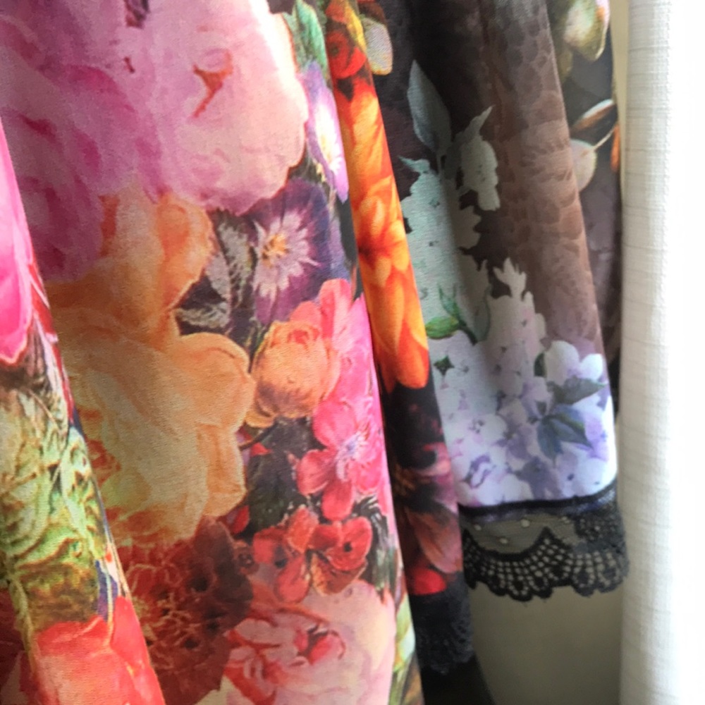 Betsey Johnson Floral Lace Dress